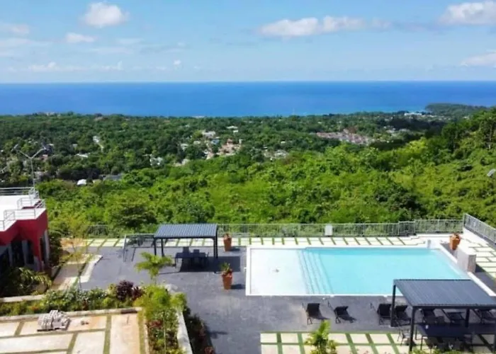 Villa La Rosa With Spectacular View Of *